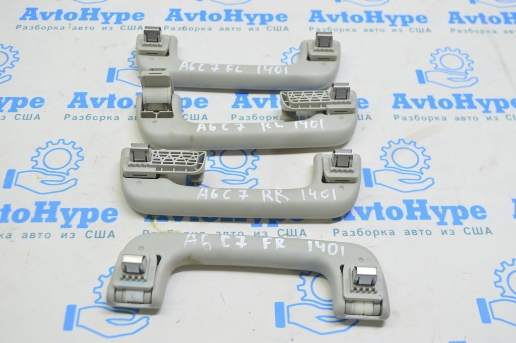 Ручка потолка задняя правая Audi A6 C7 12-16 серая