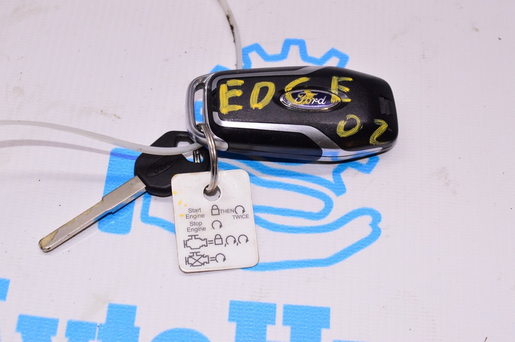 Ключ Ford Edge 16- smart на 5 кнопок (04)